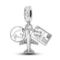 Charms Beads Pendant 925 Sterling Silver