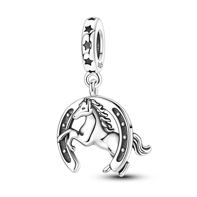 Charms Beads Pendant 925 Sterling Silver