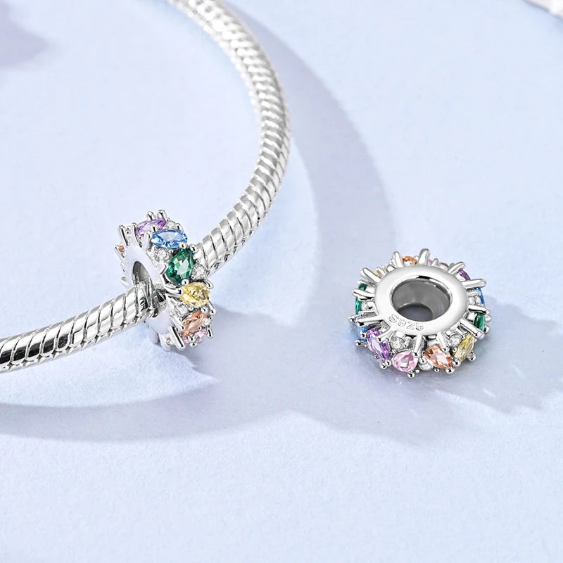 Charms Beads Pendant 925 Sterling Silver