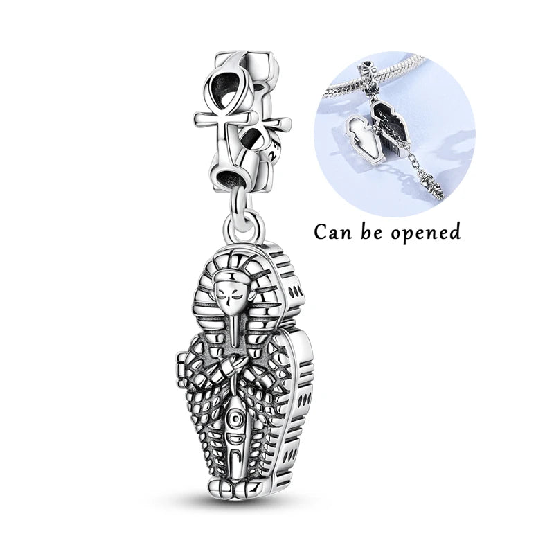 Charms Beads Pendant 925 Sterling Silver