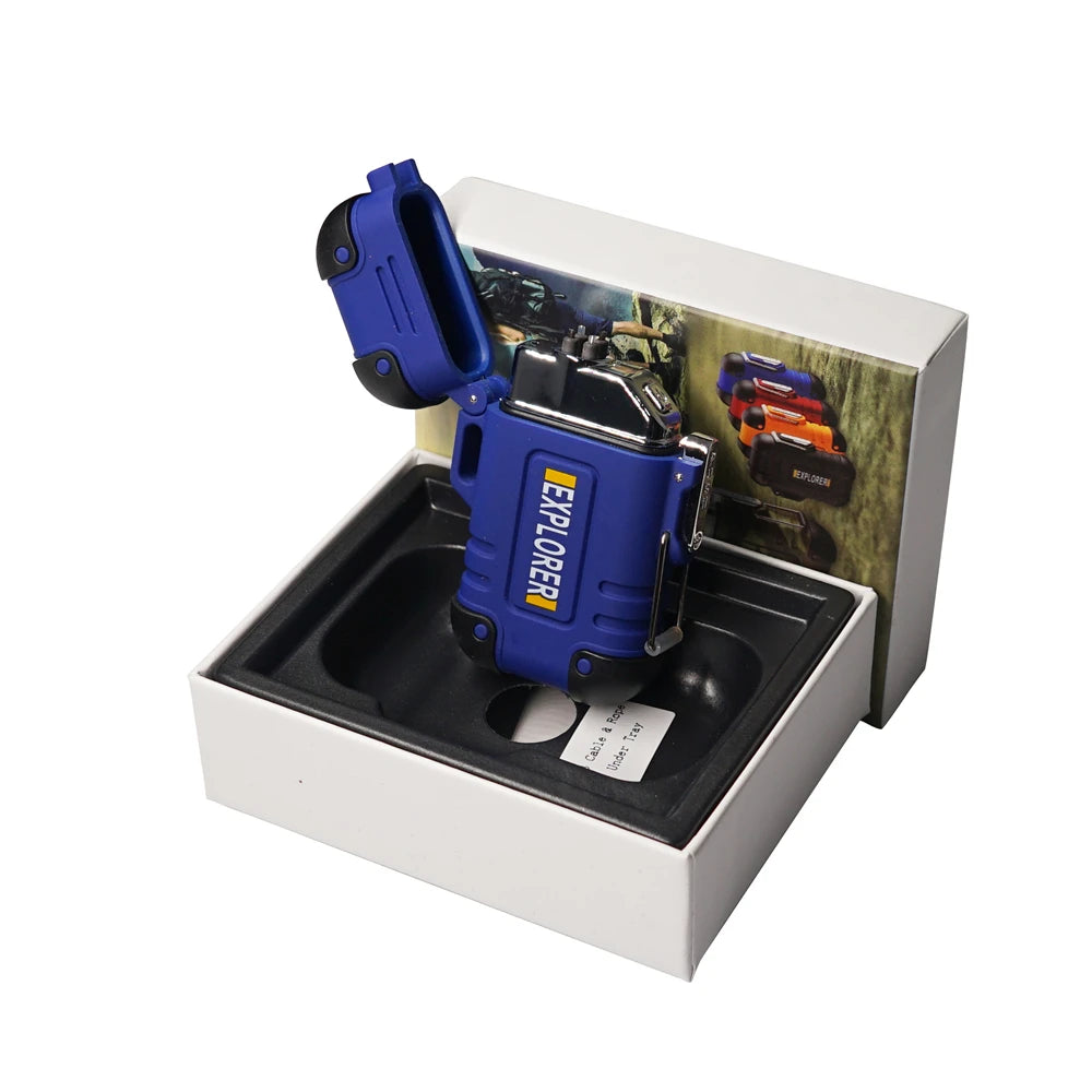 Waterproof Dual Arc USB Charging Lighter