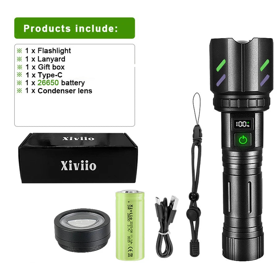 Super Powerful Ignition Flashlight Rechargeable