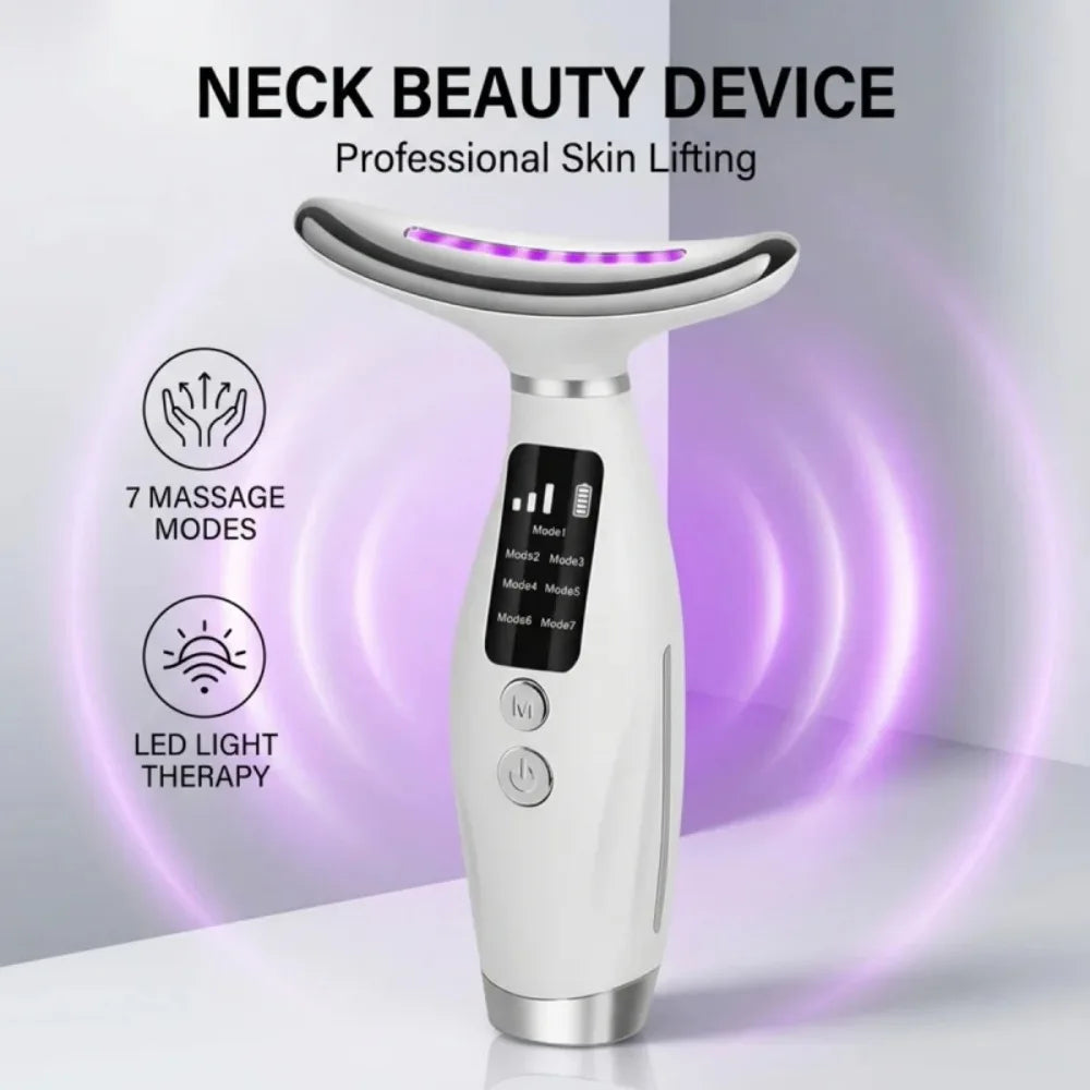 Neck Face Lifting Massager LED Photon Therapy