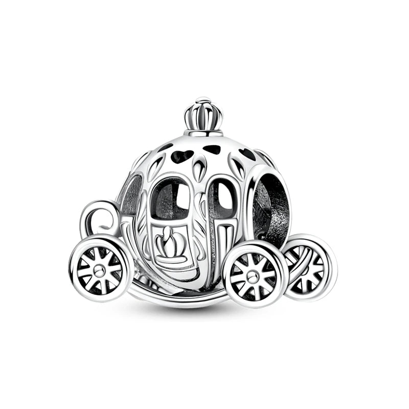 Charms Beads Pendant 925 Sterling Silver