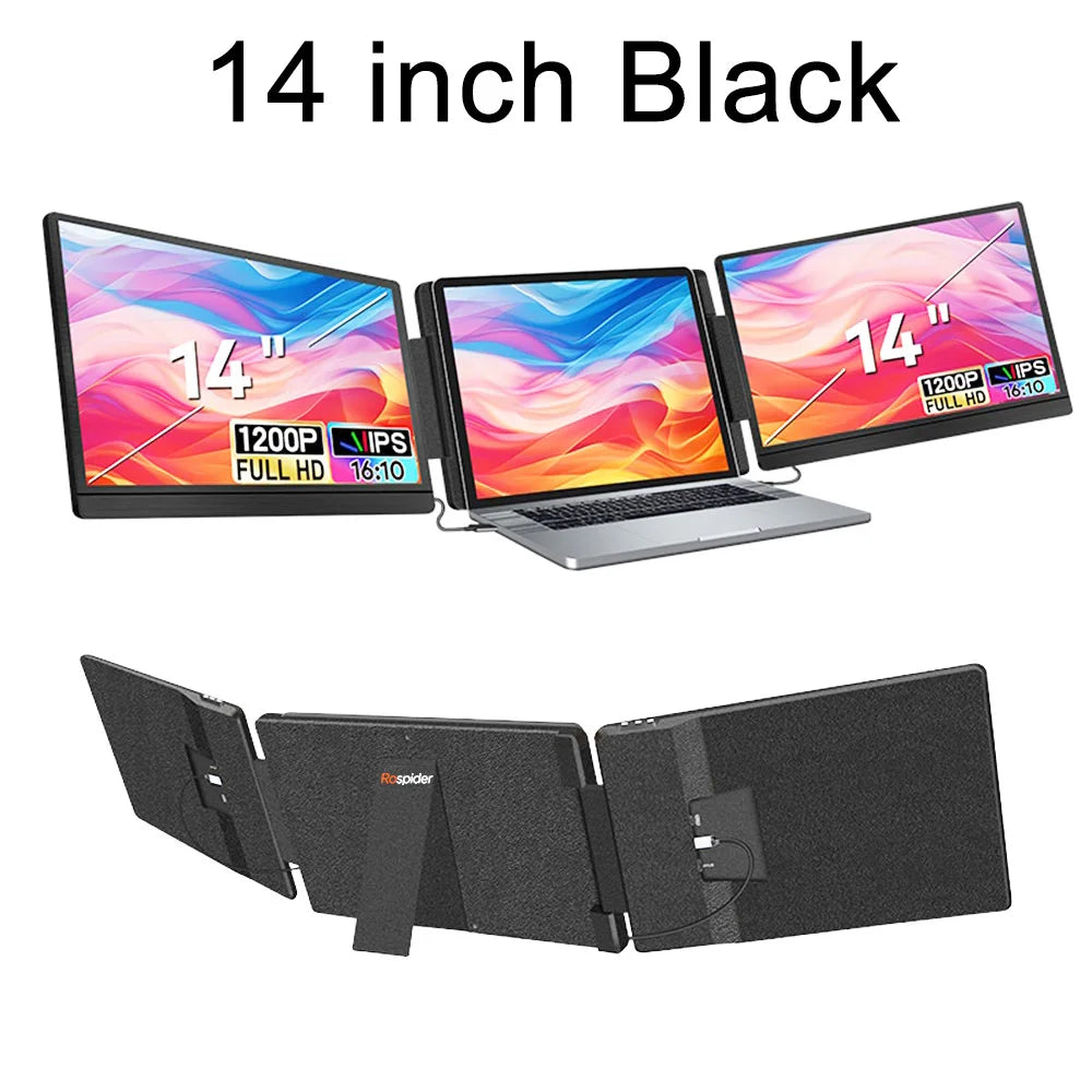 Triple Expandable Monitor High Definition