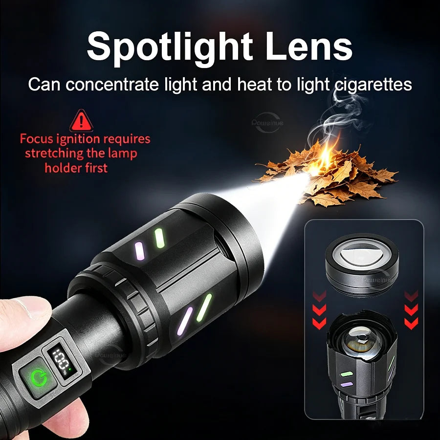 Super Powerful Ignition Flashlight Rechargeable