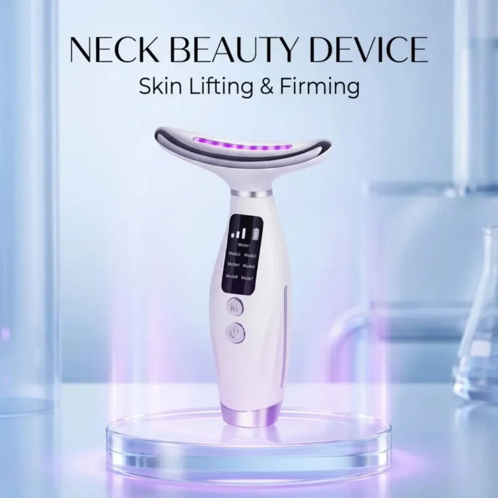 Neck Face Lifting Massager LED Photon Therapy