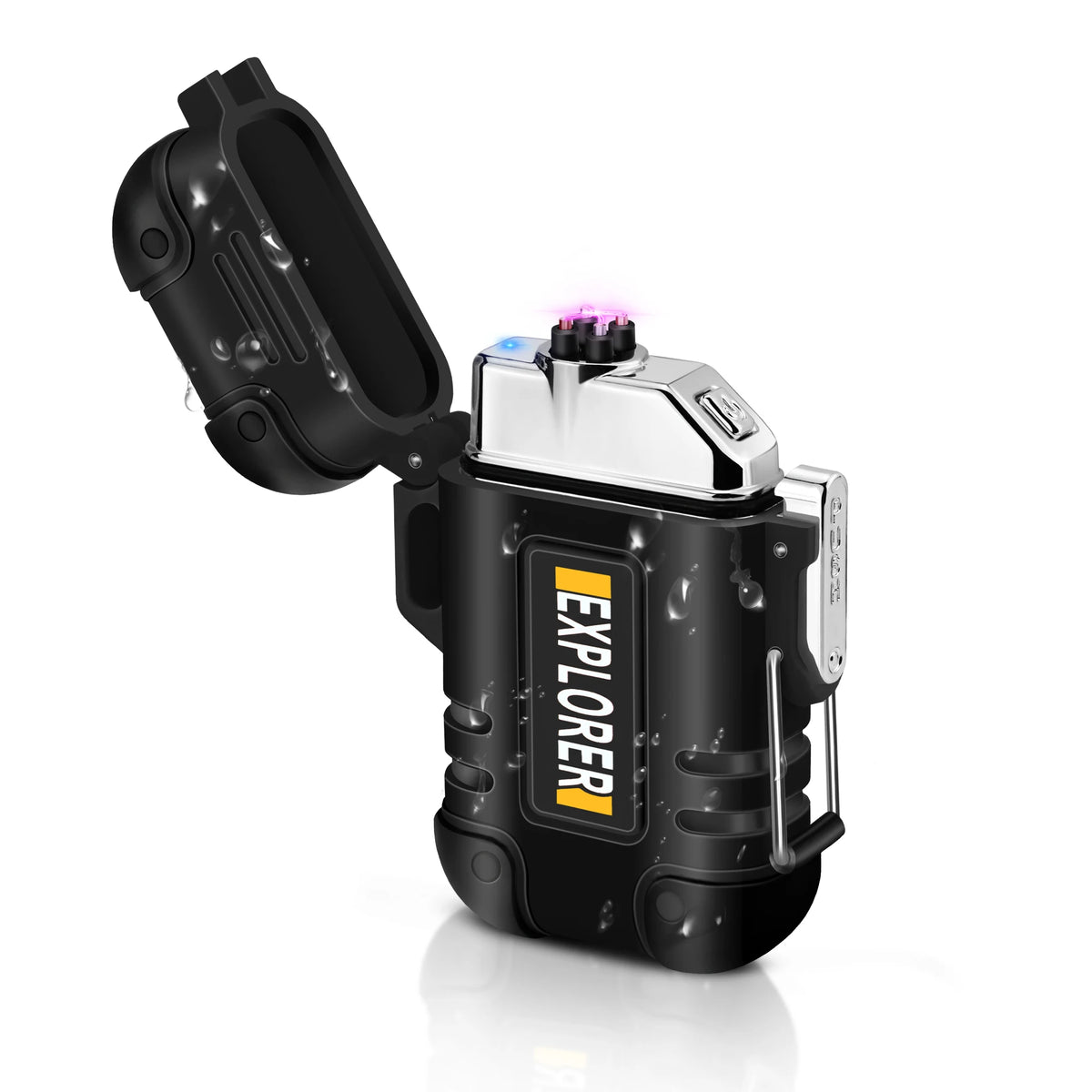 Waterproof Dual Arc USB Charging Lighter