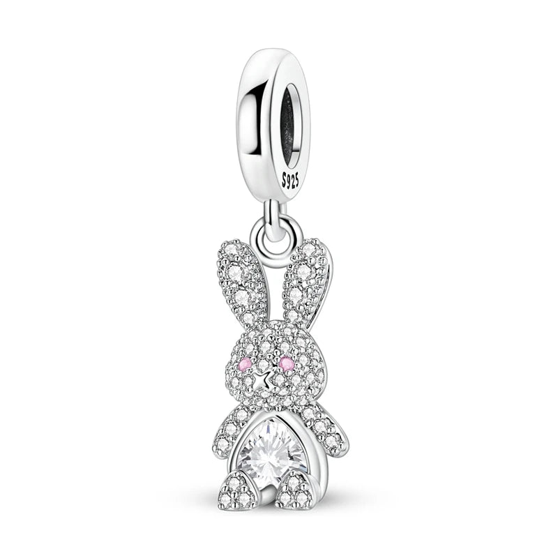 Charms Beads Pendant 925 Sterling Silver