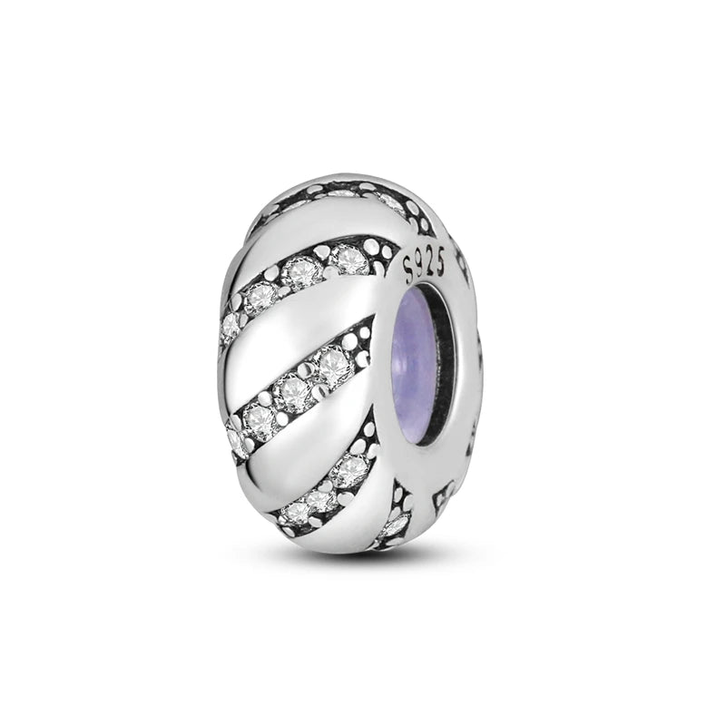 Charms Beads Pendant 925 Sterling Silver