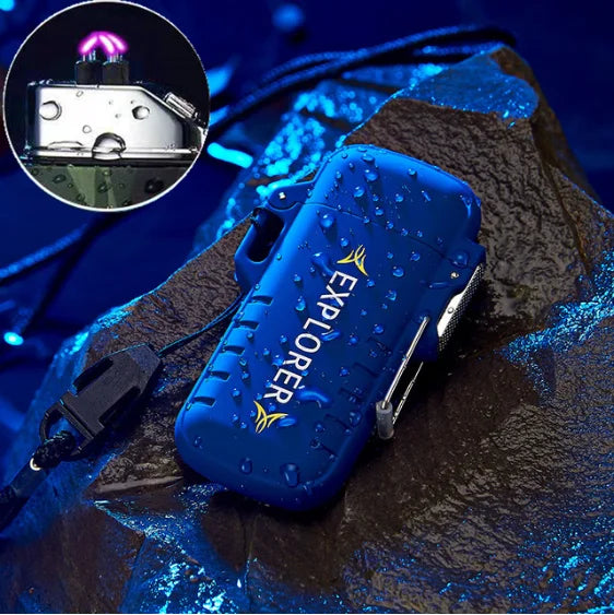 Waterproof Dual Arc USB Charging Lighter