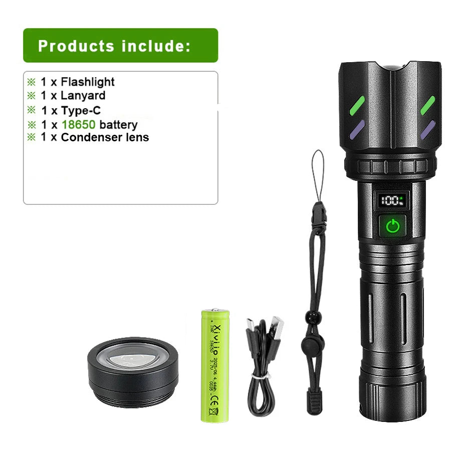 Super Powerful Ignition Flashlight Rechargeable