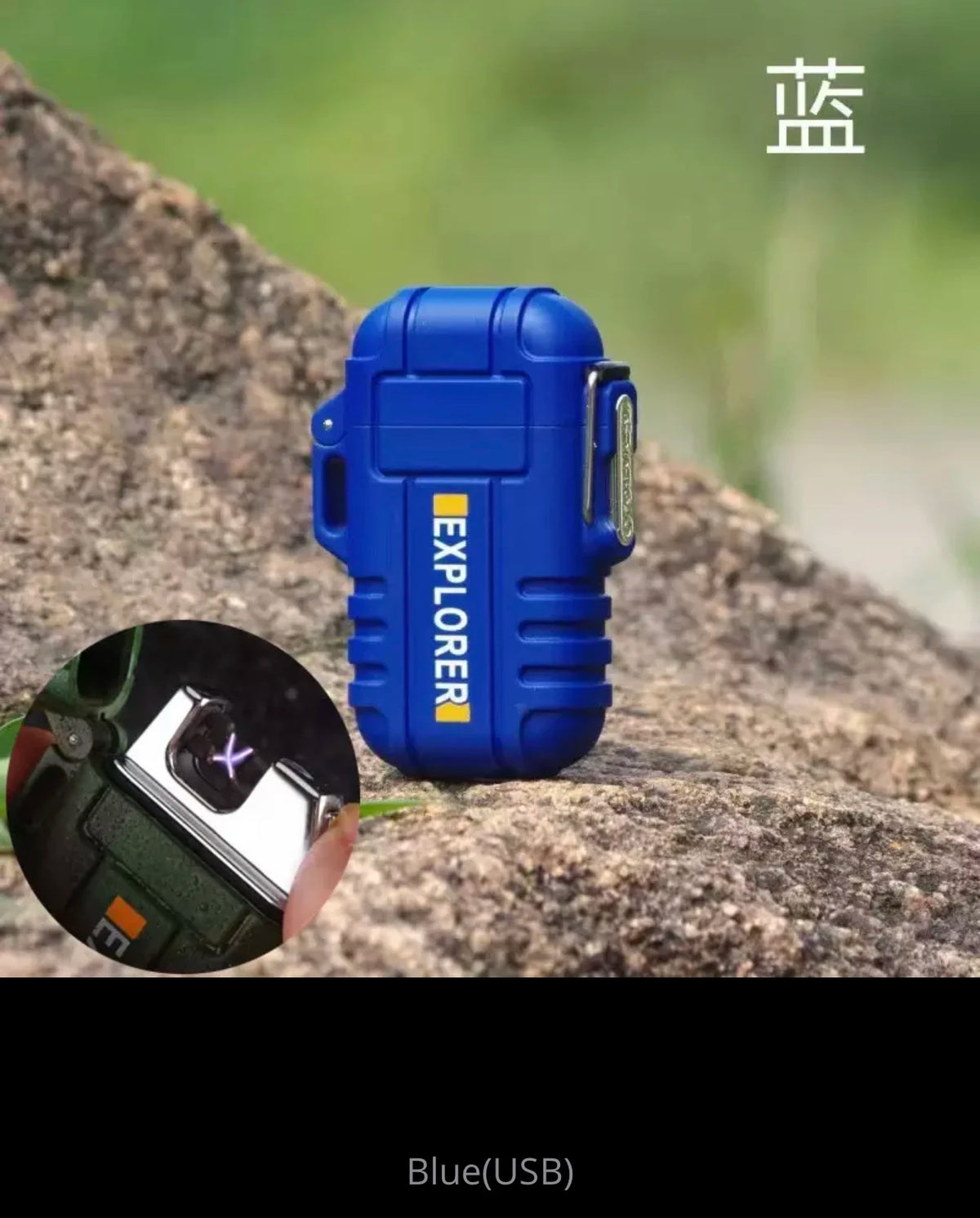 Waterproof Dual Arc USB Charging Lighter