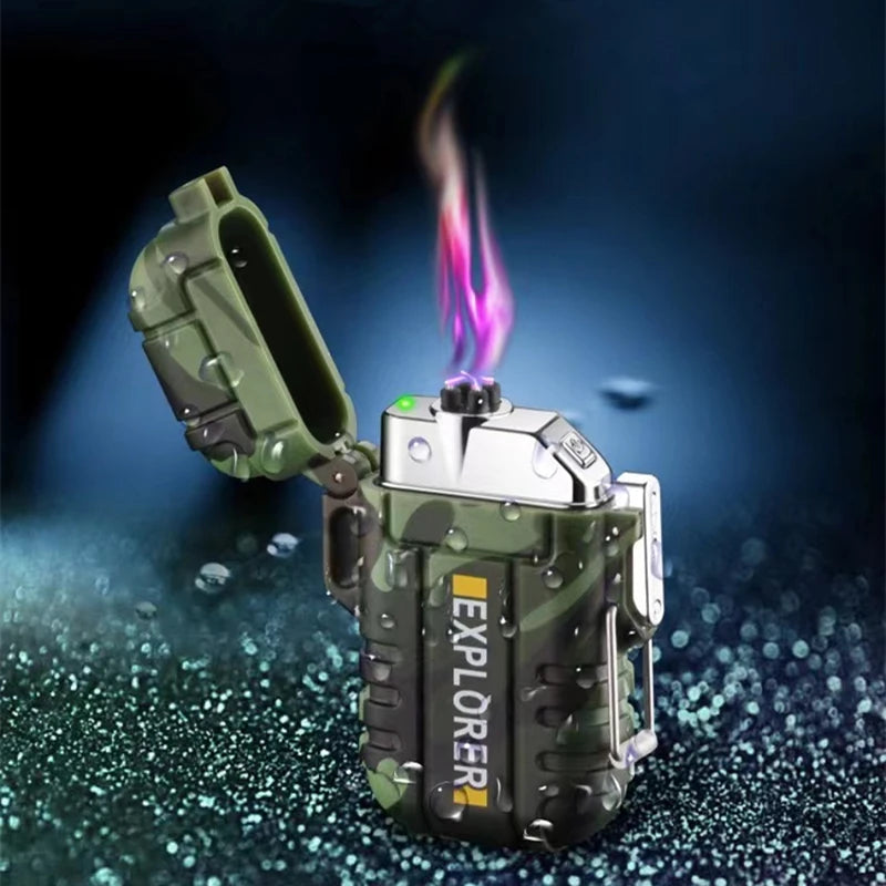 Waterproof Dual Arc USB Charging Lighter