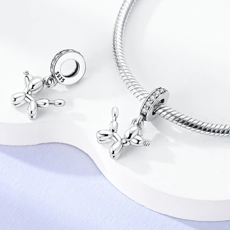 Charms Beads Pendant 925 Sterling Silver