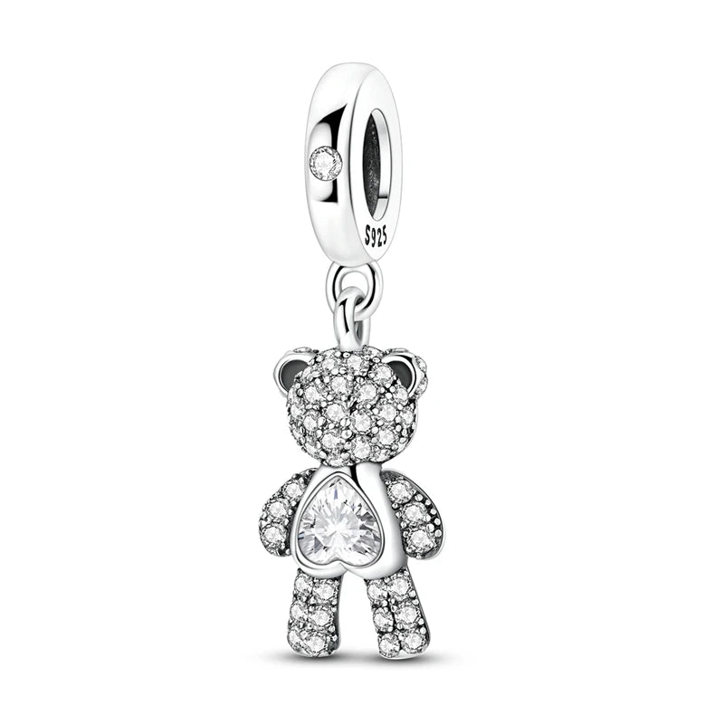 Charms Beads Pendant 925 Sterling Silver