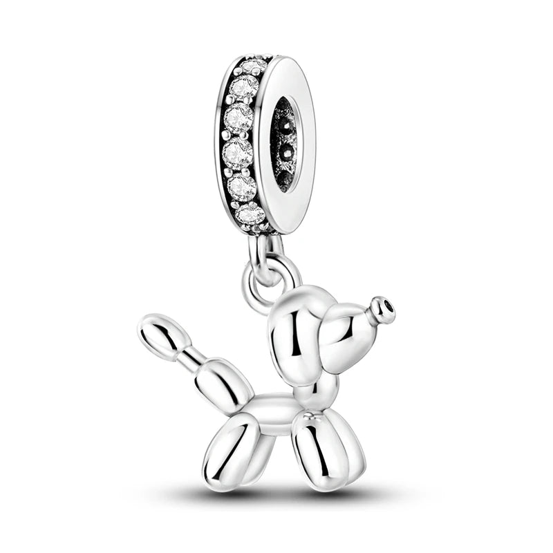 Charms Beads Pendant 925 Sterling Silver
