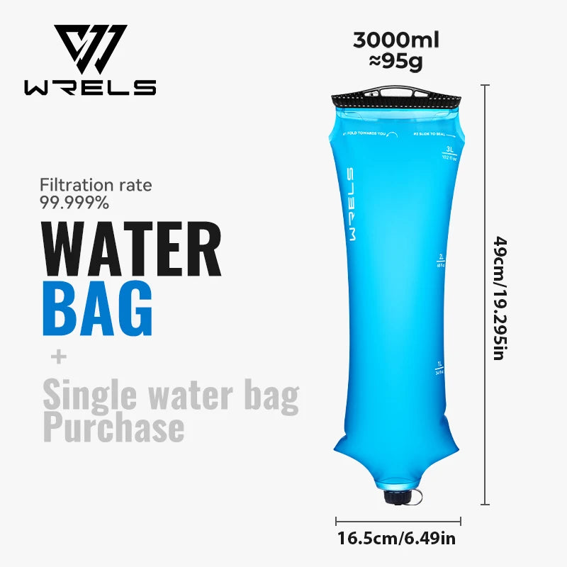 Water Filter Straw Foldable BPA-Free Filtration Bag