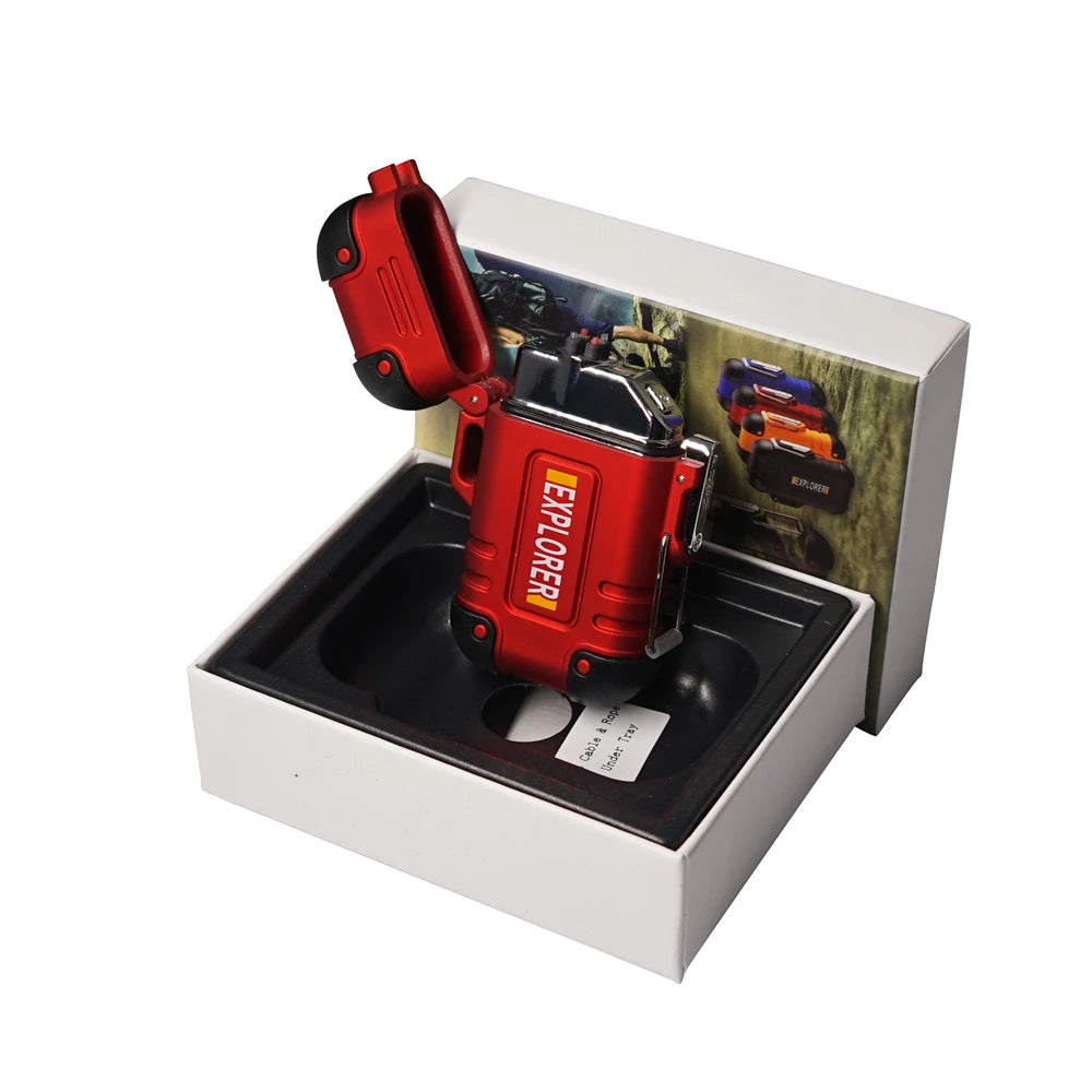 Waterproof Dual Arc USB Charging Lighter