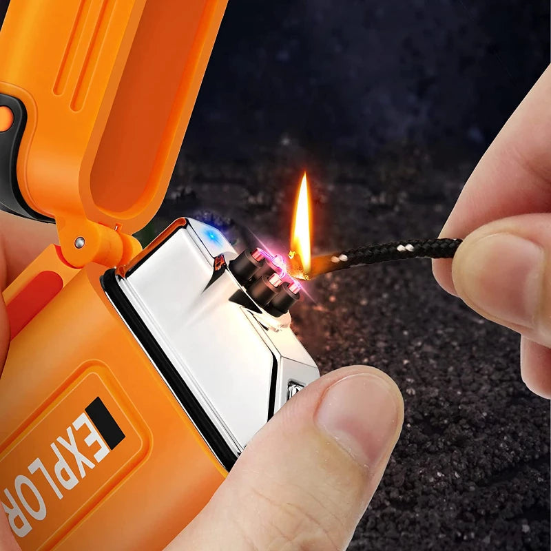 Waterproof Dual Arc USB Charging Lighter