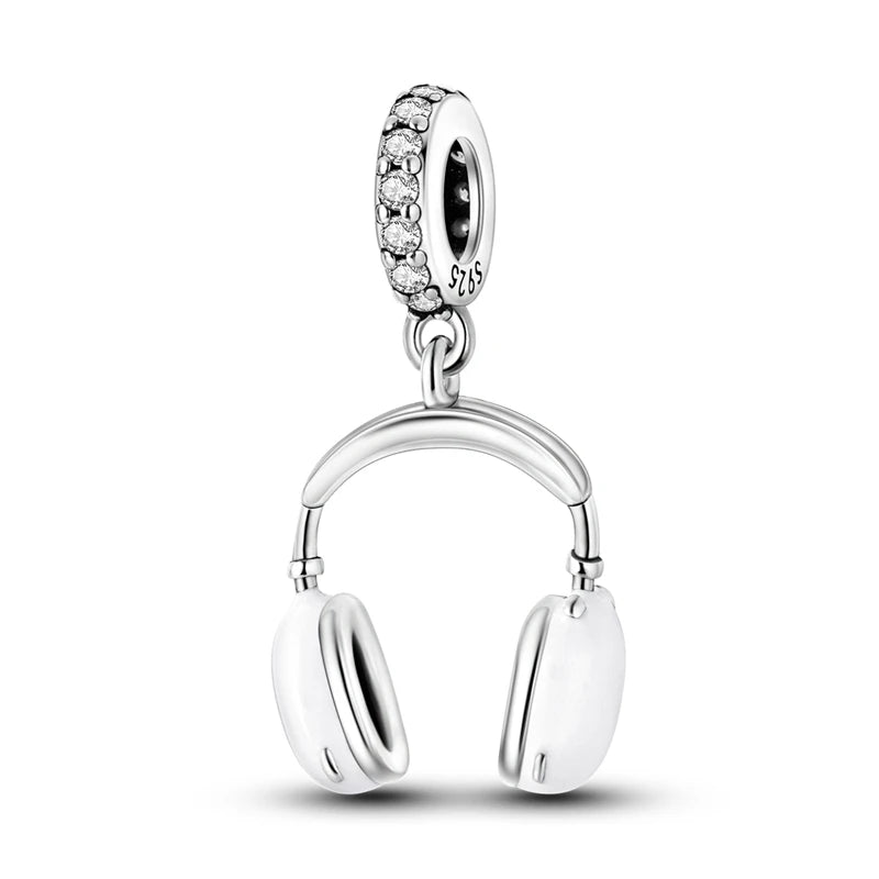 Charms Beads Pendant 925 Sterling Silver