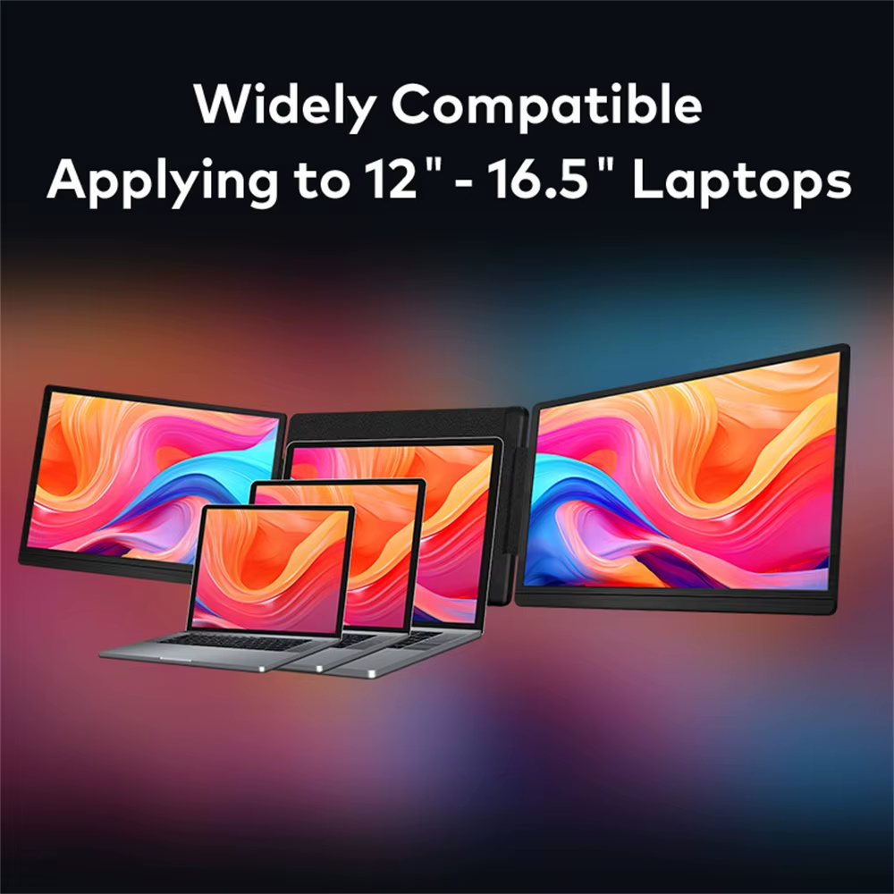 Triple Expandable Monitor High Definition