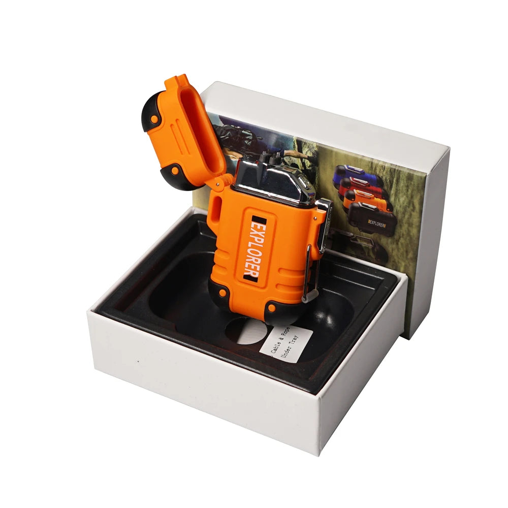 Waterproof Dual Arc USB Charging Lighter